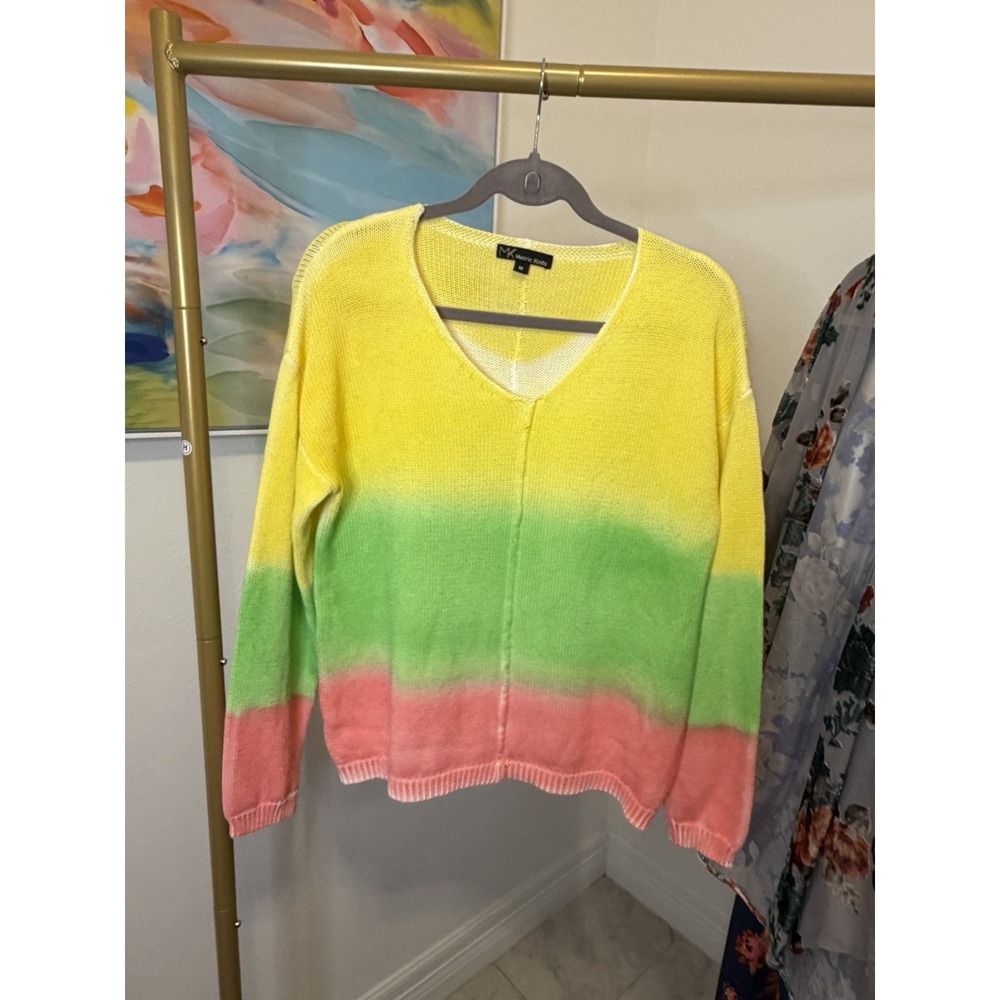 Women's Pullover Sweater Electric Knits Medium